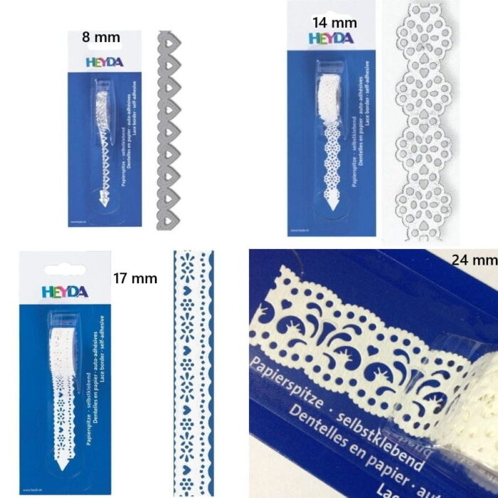 Deko traka čipka samoljepljiva 2 metra