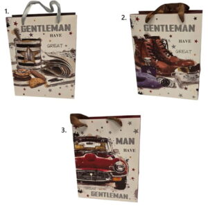 Ukrasna vrećica Gentleman 18x23 cm