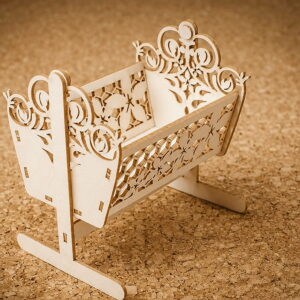 Chipboard 3D ukrasna kolijevka