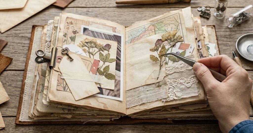 Kako krenuti u junk journaling i izraditi svoj prvi vintage dnevnik