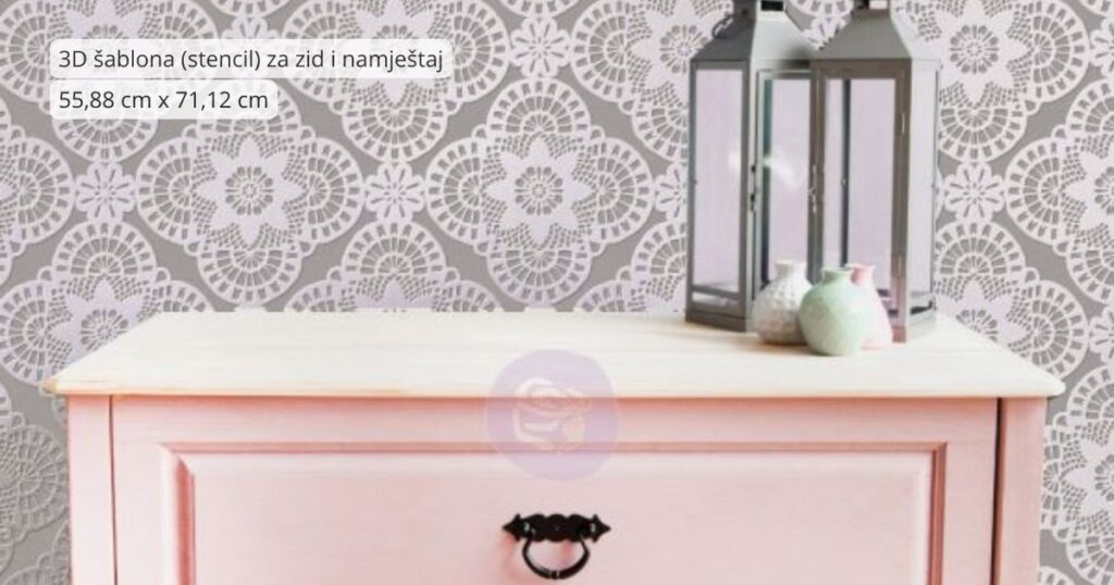 Kako ukrasiti zid pomoću šablona i dekor boja 6 Mali zidni projekt odličan je početak za eksperimentiranje