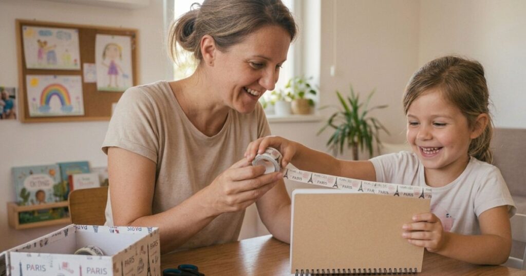 Ukrasi školski pribor: 5 DIY projekata za povratak u školu 2 Washi trake na bilježnicama