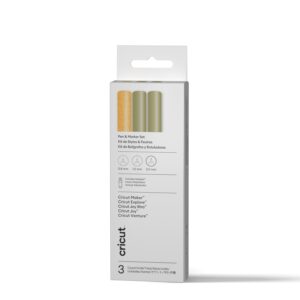 Cricut olovke i markeri set 3 komada Gold s adapterom