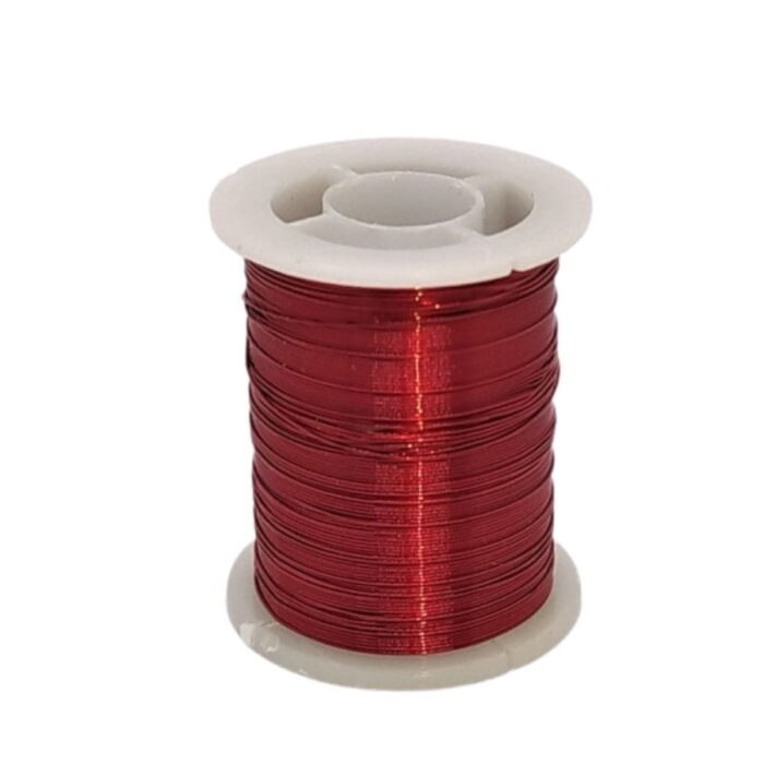 Bakrena žica u roli 10 m 0.3 mm-crvena