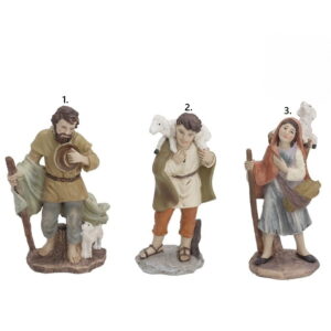 Figurica pastira s ovcom 10.5 cm