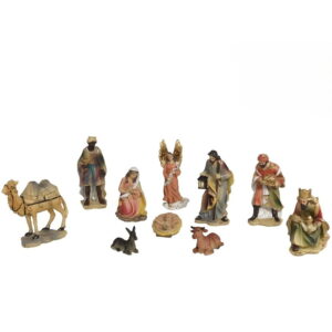 Tradicionalne figurice za jaslice 10 komada 12 cm