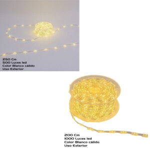 Vanjske LED lampice toplo bijele