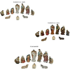 Velike figure za jaslice set 10 komada