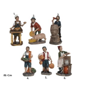 Figure obrtnika i seljaka 15 cm