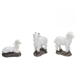 Figurice ovca za jaslice 5 cm set 3 komada