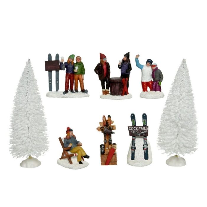 Zimske obiteljske scene i figurice set Lemax_1