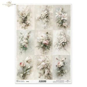Početna 2 Rižin papir A4 za decoupage - R2826
